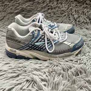 Brooks Athletic Shoes in Blue and White